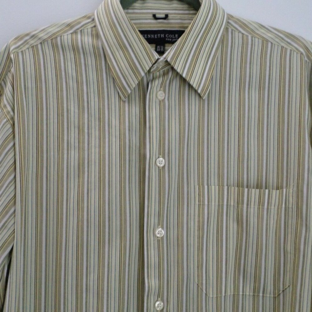 KENNETH COLE Button Front Shirt - Picture 3 of 8